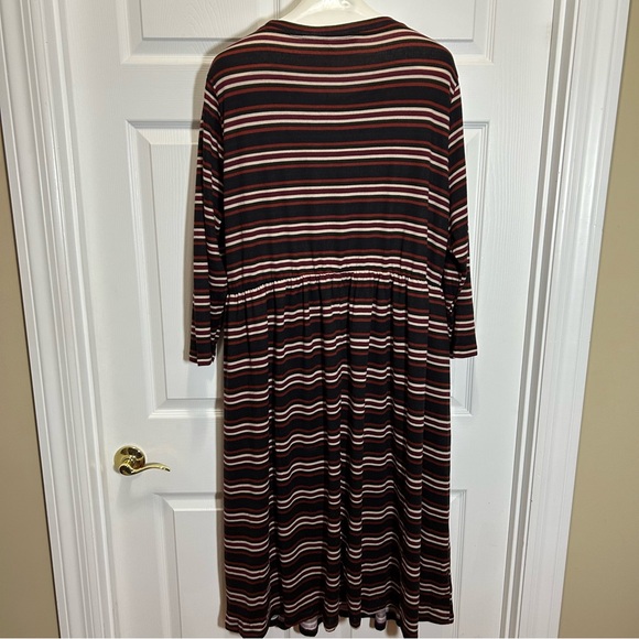 BloomChic Multicolored Striped Long Sleeve Dress - Picture 5 of 8
